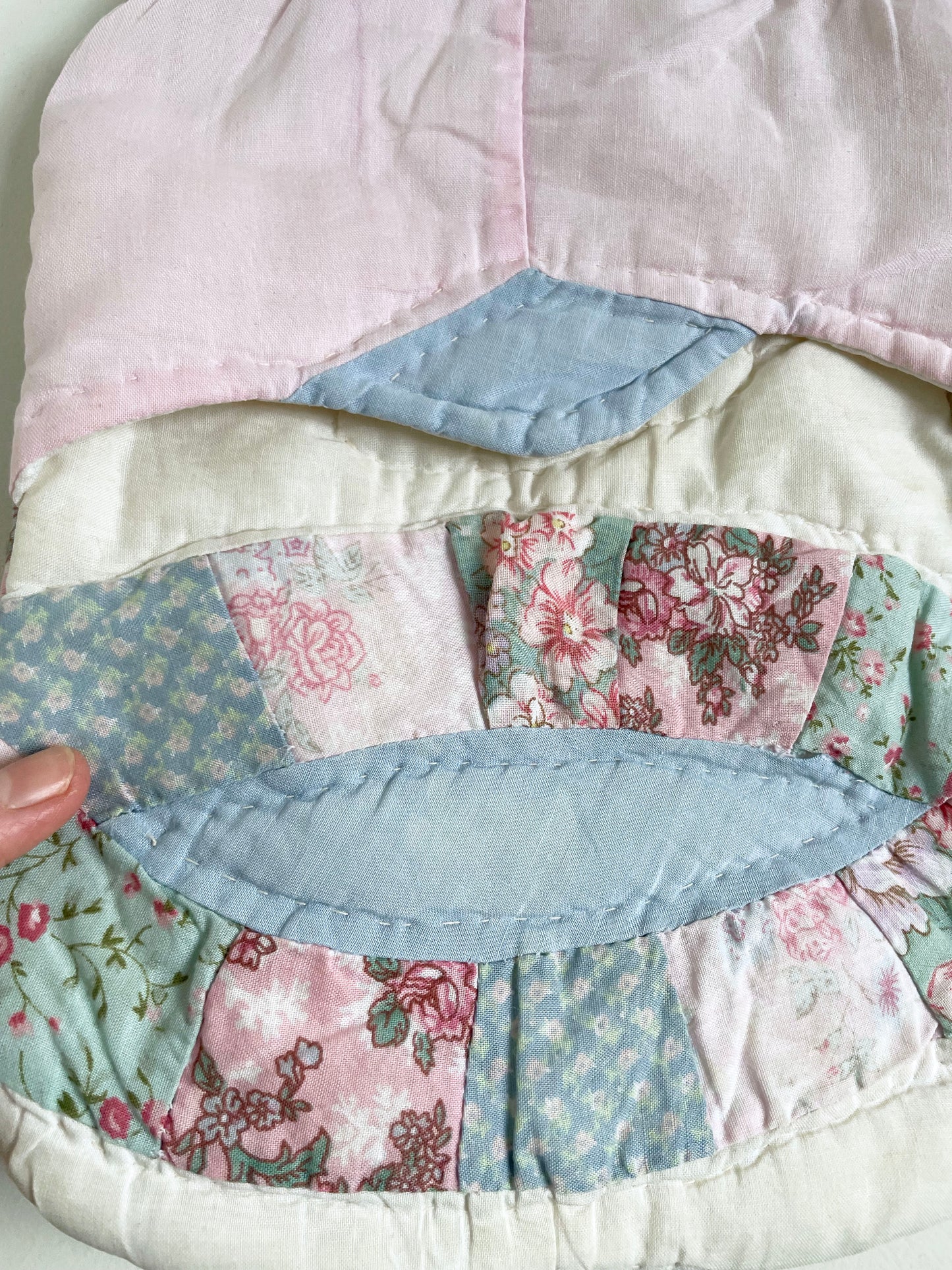 Bridget Patchwork Quilt Hot Water Bottle Cover 004