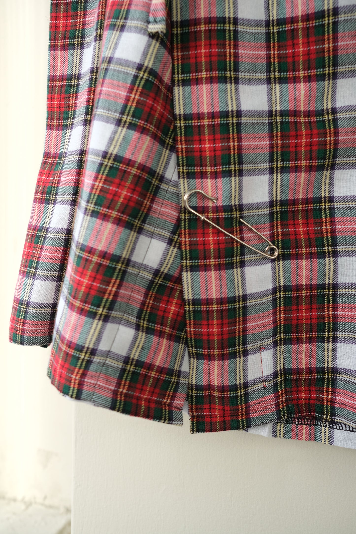 Pine ~ Tartan Pleat Midi Skirt - 12