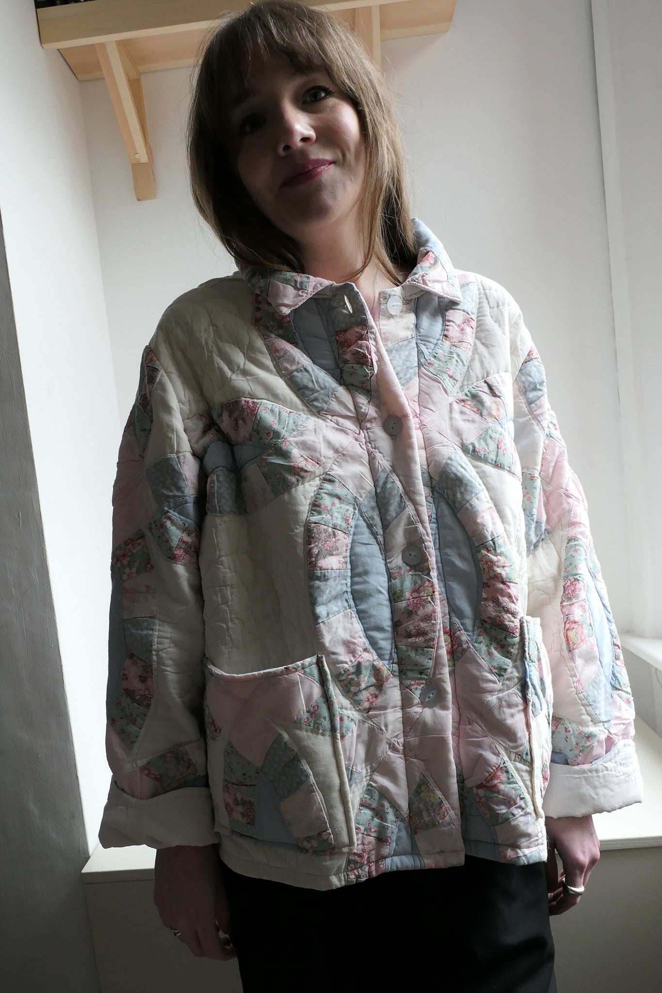 Ondine ~ Patchwork Quilt Jacket - M/L