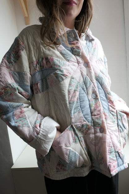 Ondine ~ Patchwork Quilt Jacket - M/L