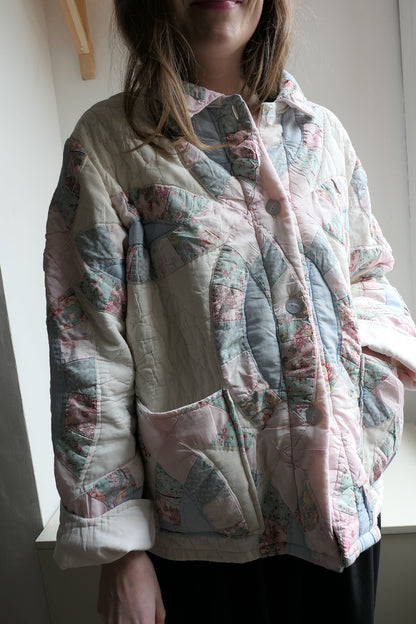 Ondine ~ Patchwork Quilt Jacket - M/L