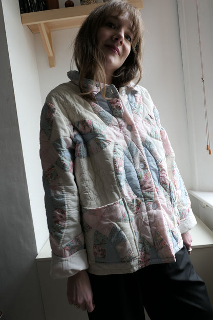 Ondine ~ Patchwork Quilt Jacket - M/L