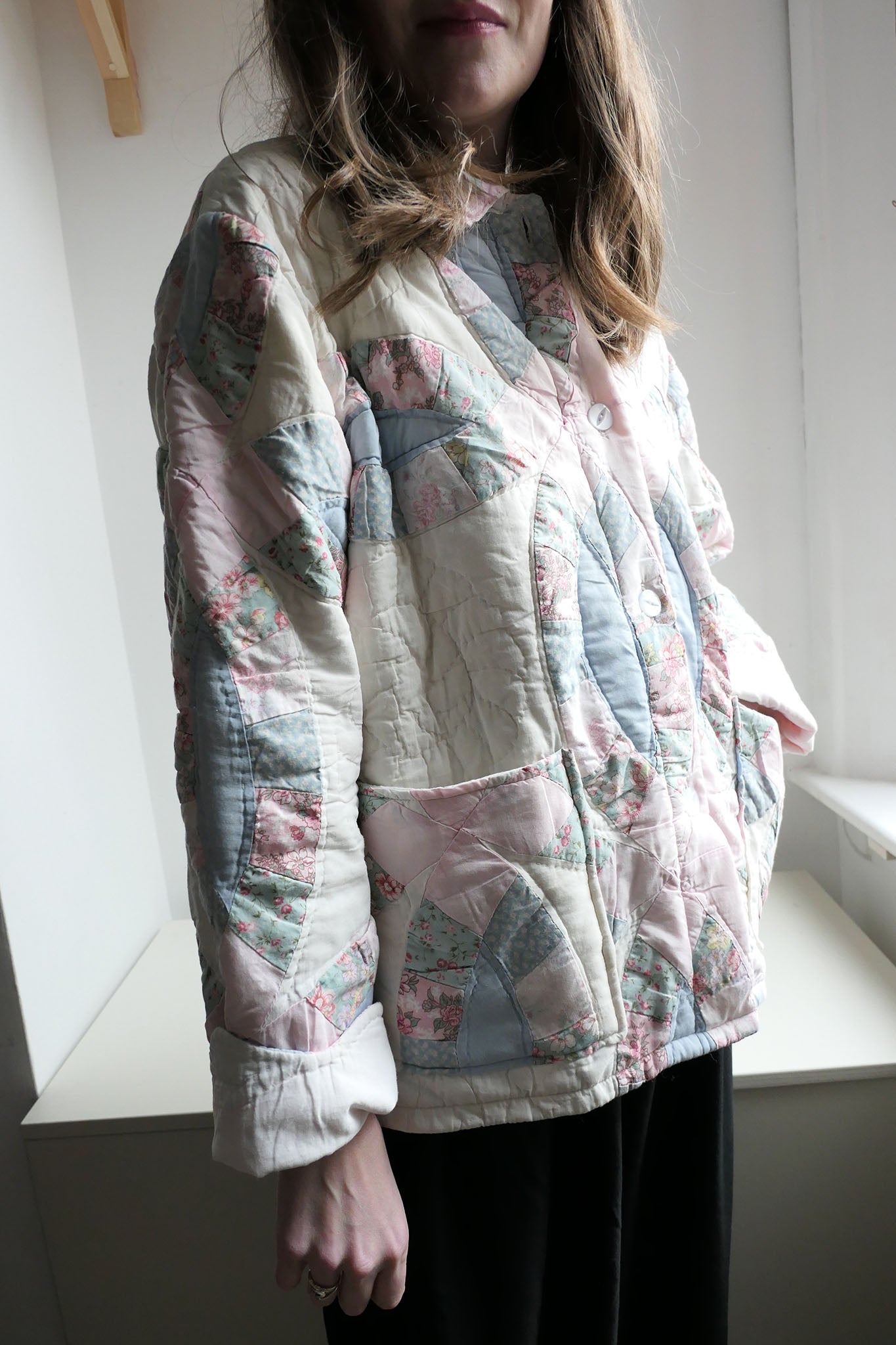 Ondine ~ Patchwork Quilt Jacket - M/L