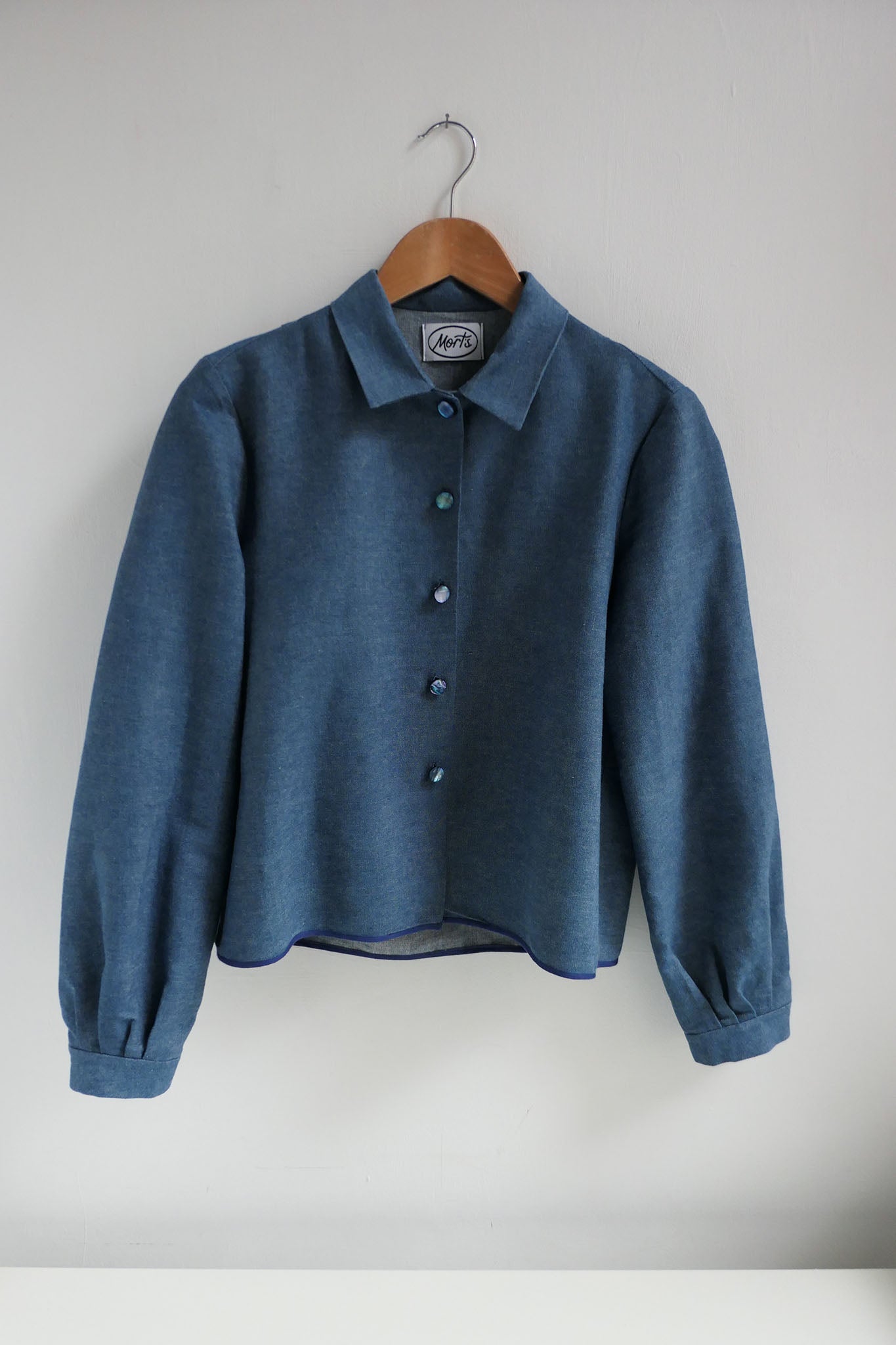Nami ~ Light Denim Overshirt - S