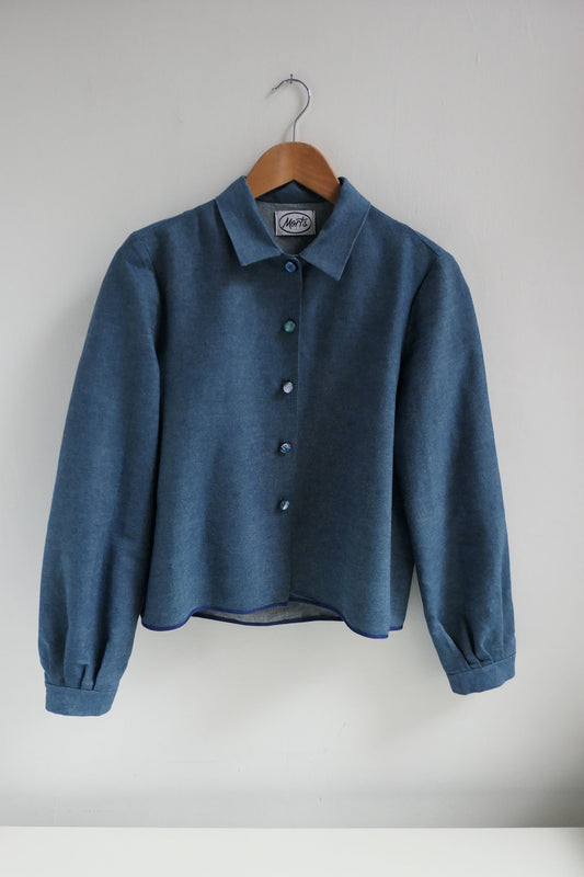 Nami ~ Light Denim Overshirt - S