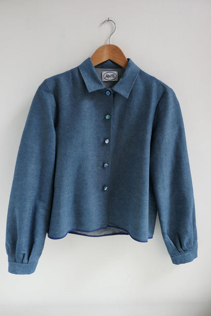 Nami ~ Light Denim Overshirt - S