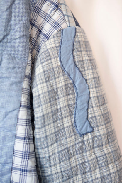 Bay ~ Reworked Patchwork Quilt Jacket - M