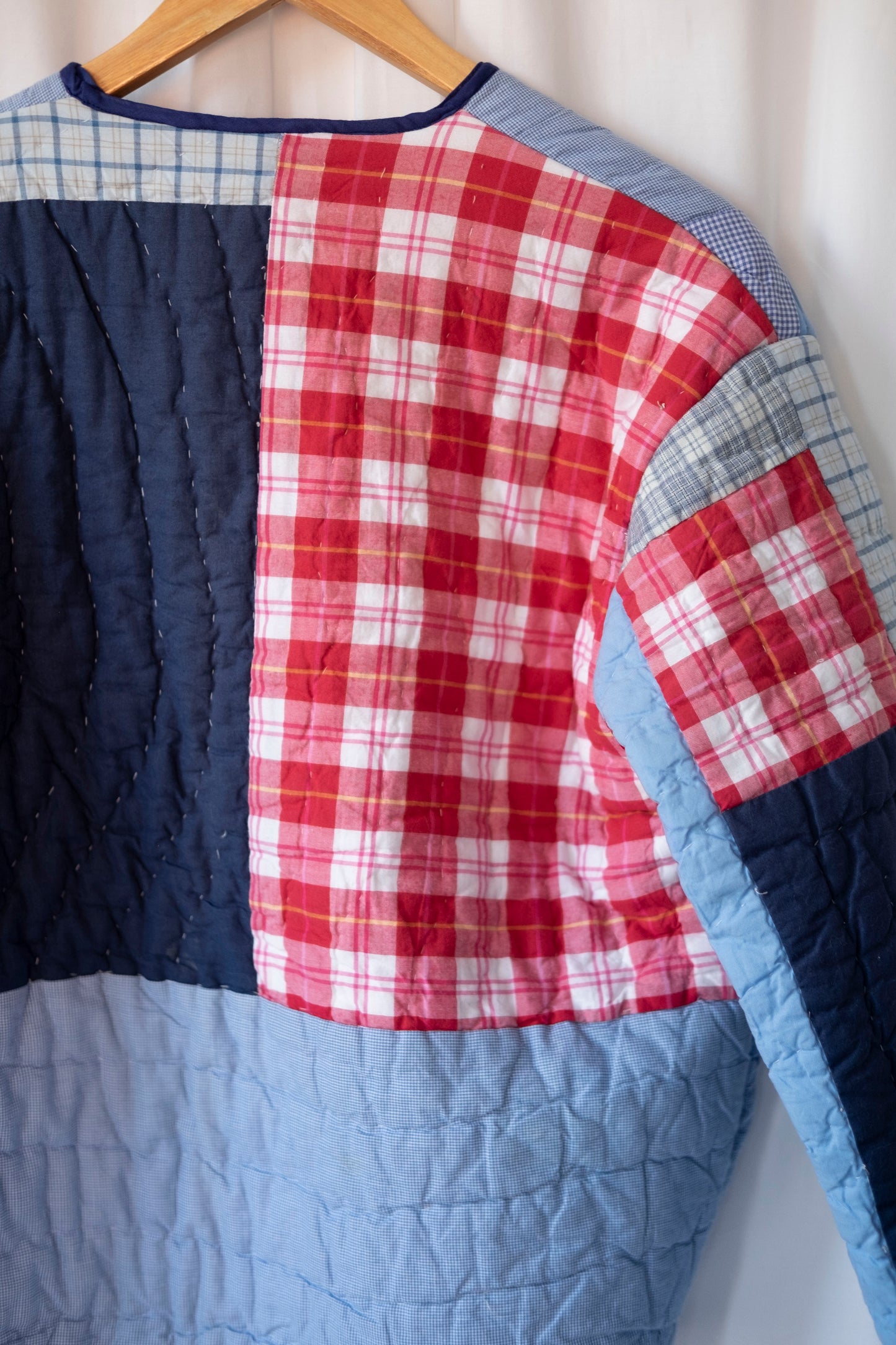 Bay ~ Reworked Patchwork Quilt Jacket - M