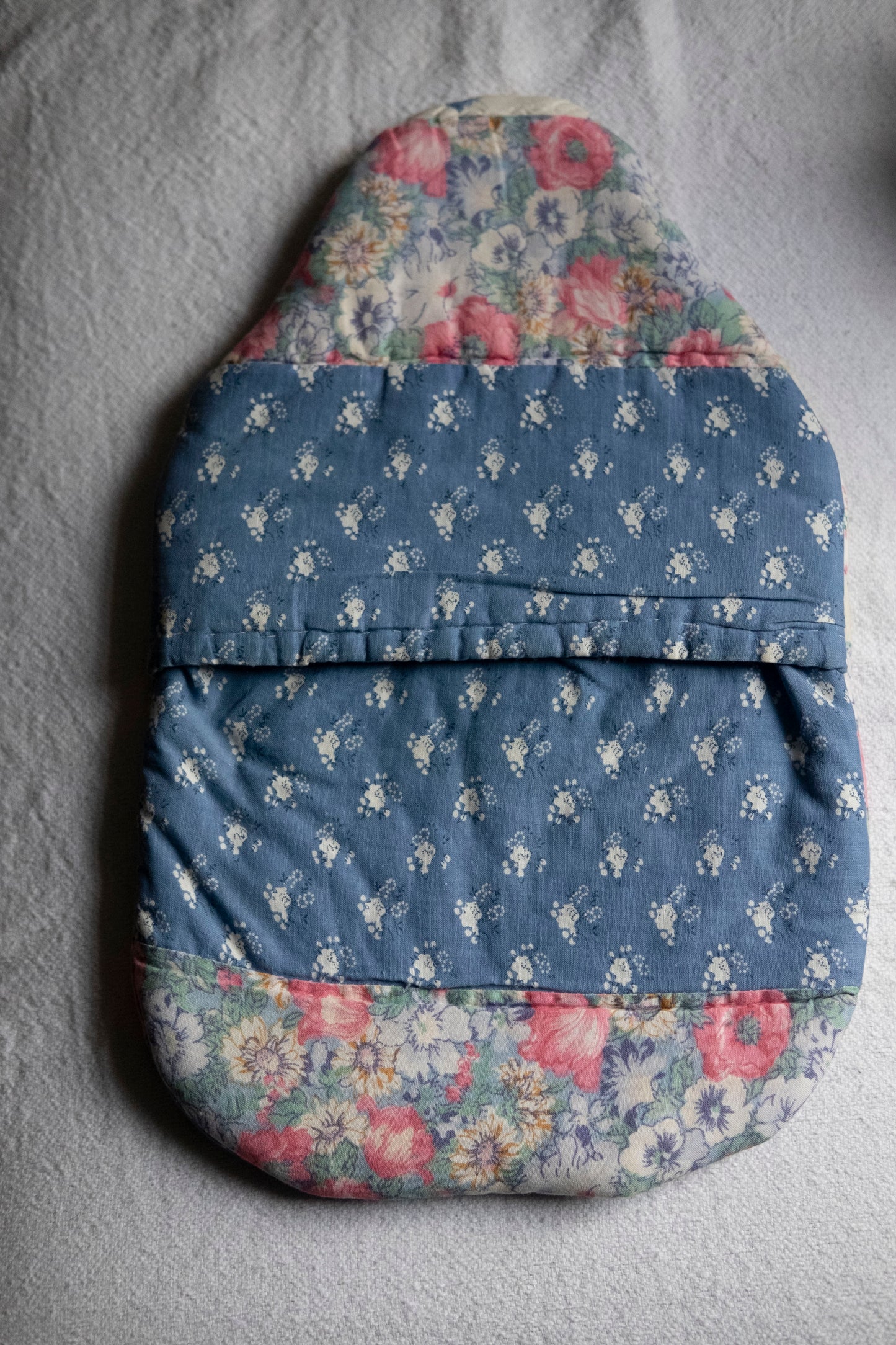 Bridget Patchwork Quilt Hot Water Bottle Cover 002