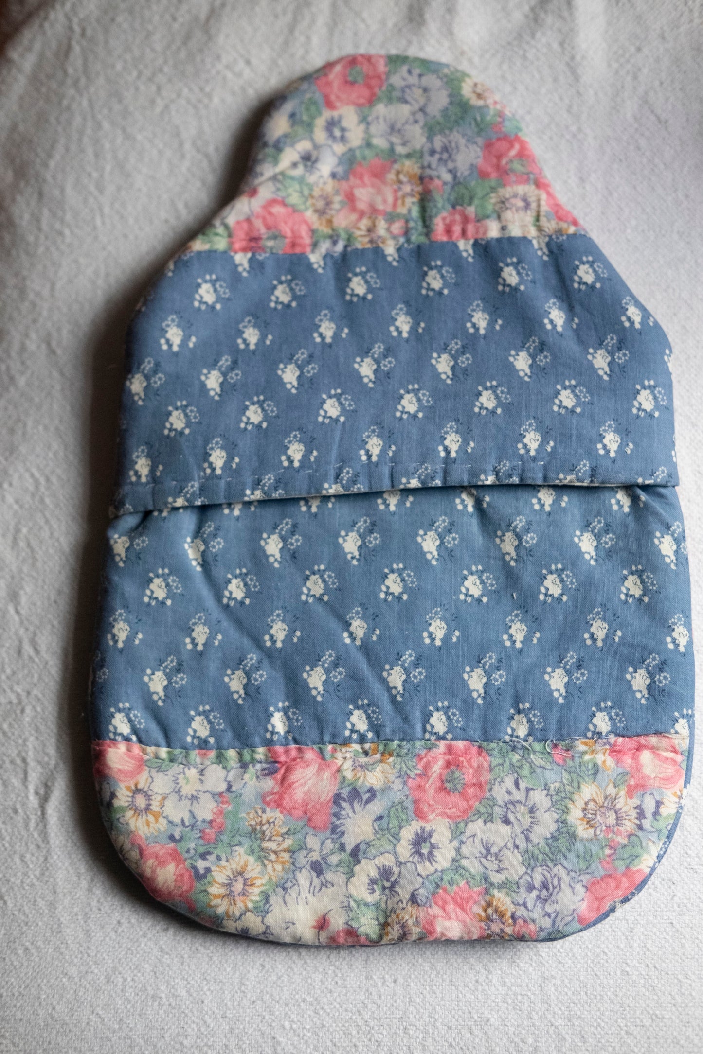 Bridget Patchwork Quilt Hot Water Bottle Cover 004