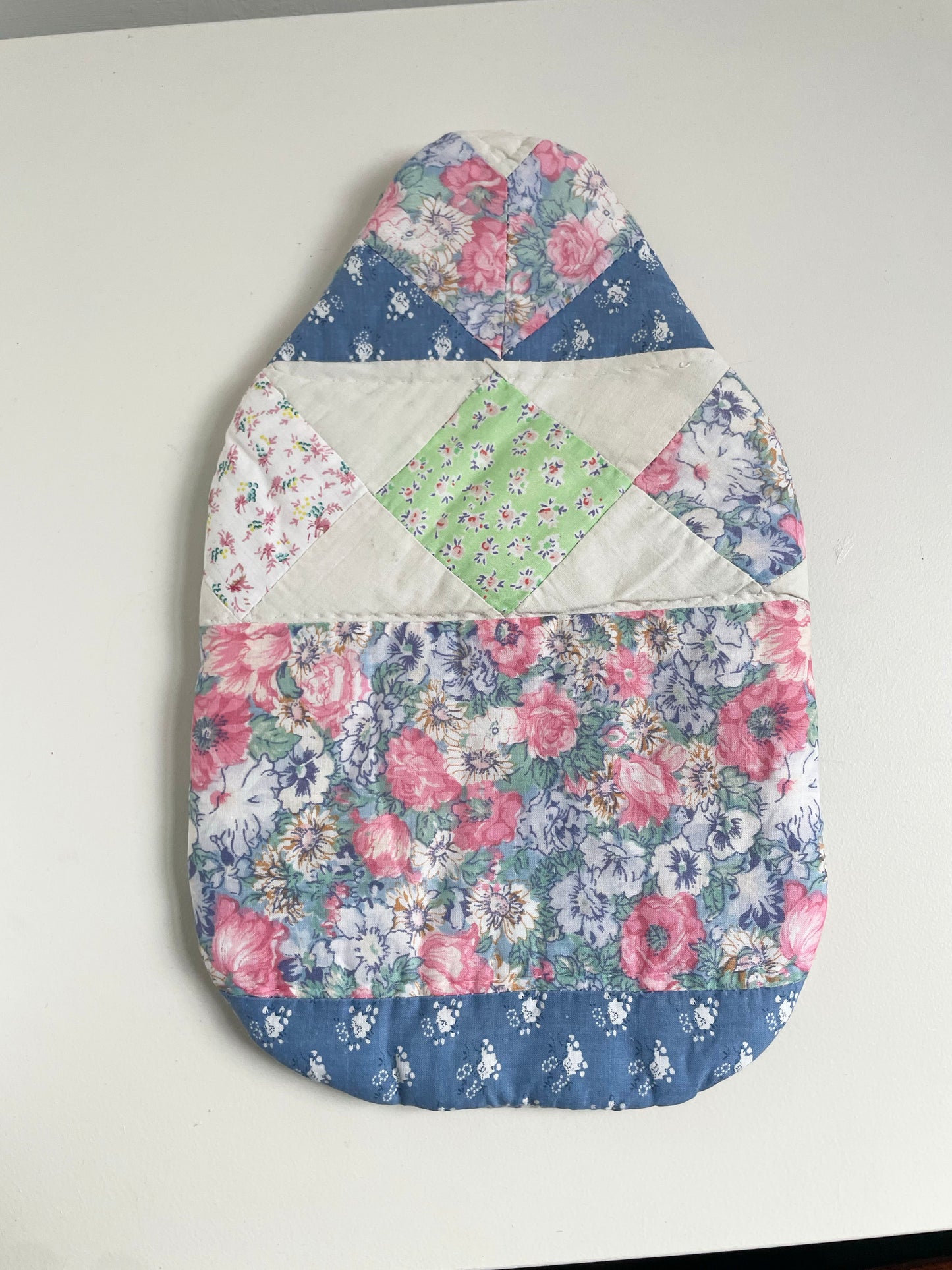 Bridget Patchwork Quilt Hot Water Bottle Cover 002