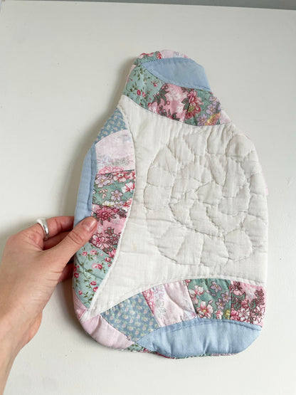 Bridget Patchwork Quilt Hot Water Bottle Cover 001