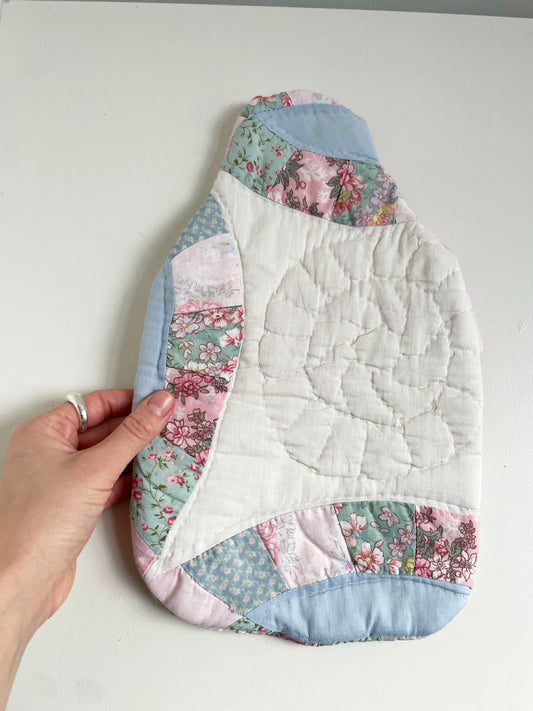 Bridget Patchwork Quilt Hot Water Bottle Cover 001