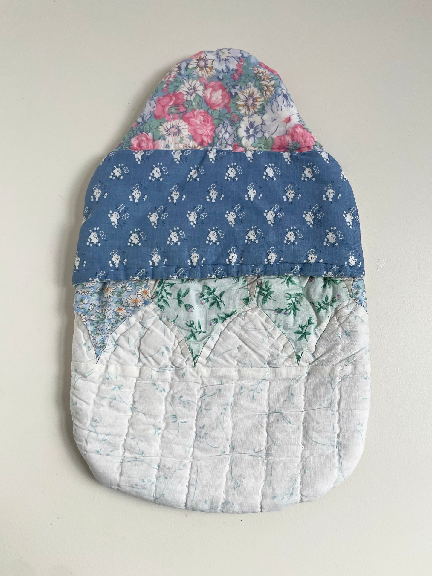 Bridget Patchwork Quilt Hot Water Bottle Cover 005