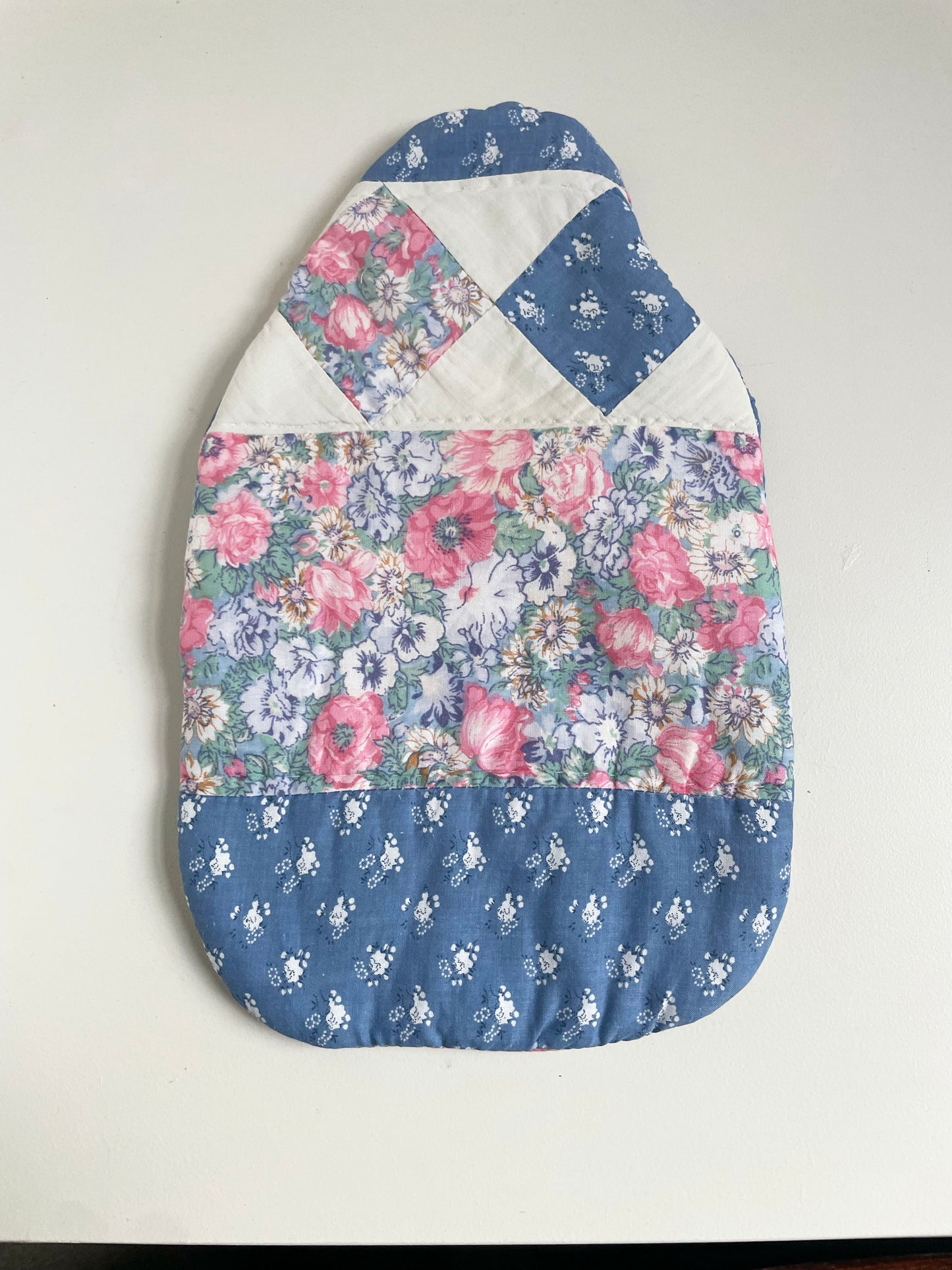 Bridget Patchwork Quilt Hot Water Bottle Cover 003