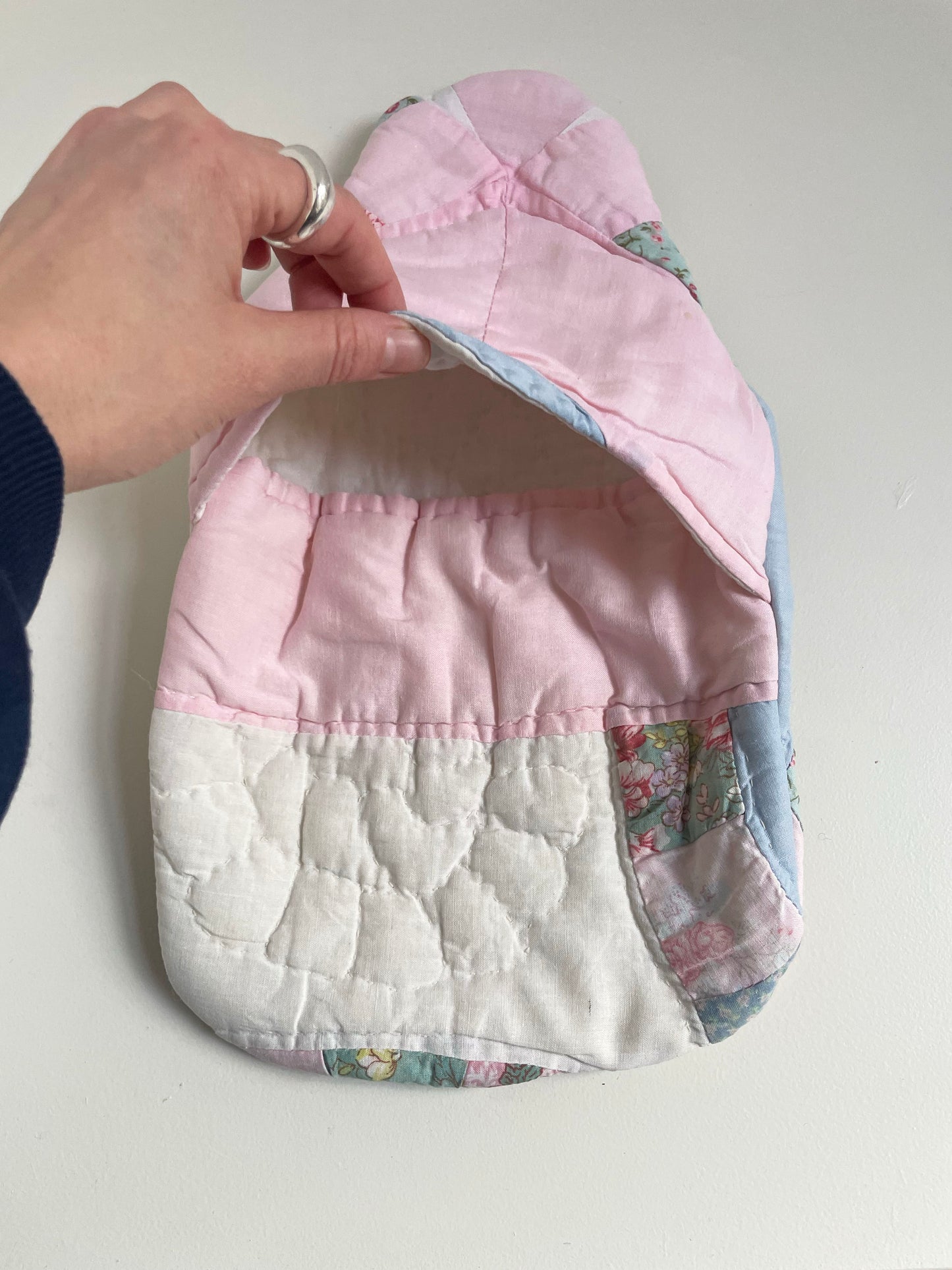 Bridget Patchwork Quilt Hot Water Bottle Cover 001