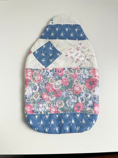 Bridget Patchwork Quilt Hot Water Bottle Cover 007