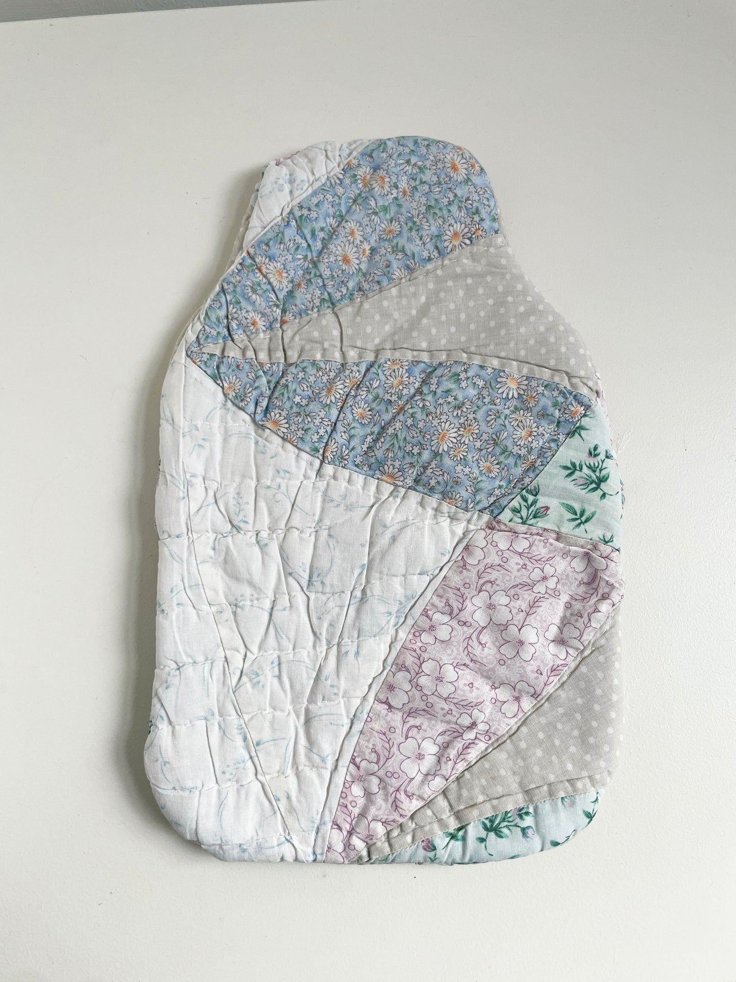 Bridget Patchwork Quilt Hot Water Bottle Cover 006