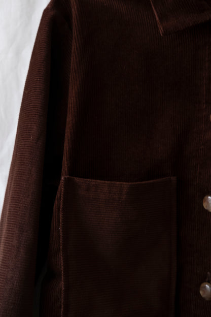 Maple ~ Reworked Brown Corduroy Jacket - M/L