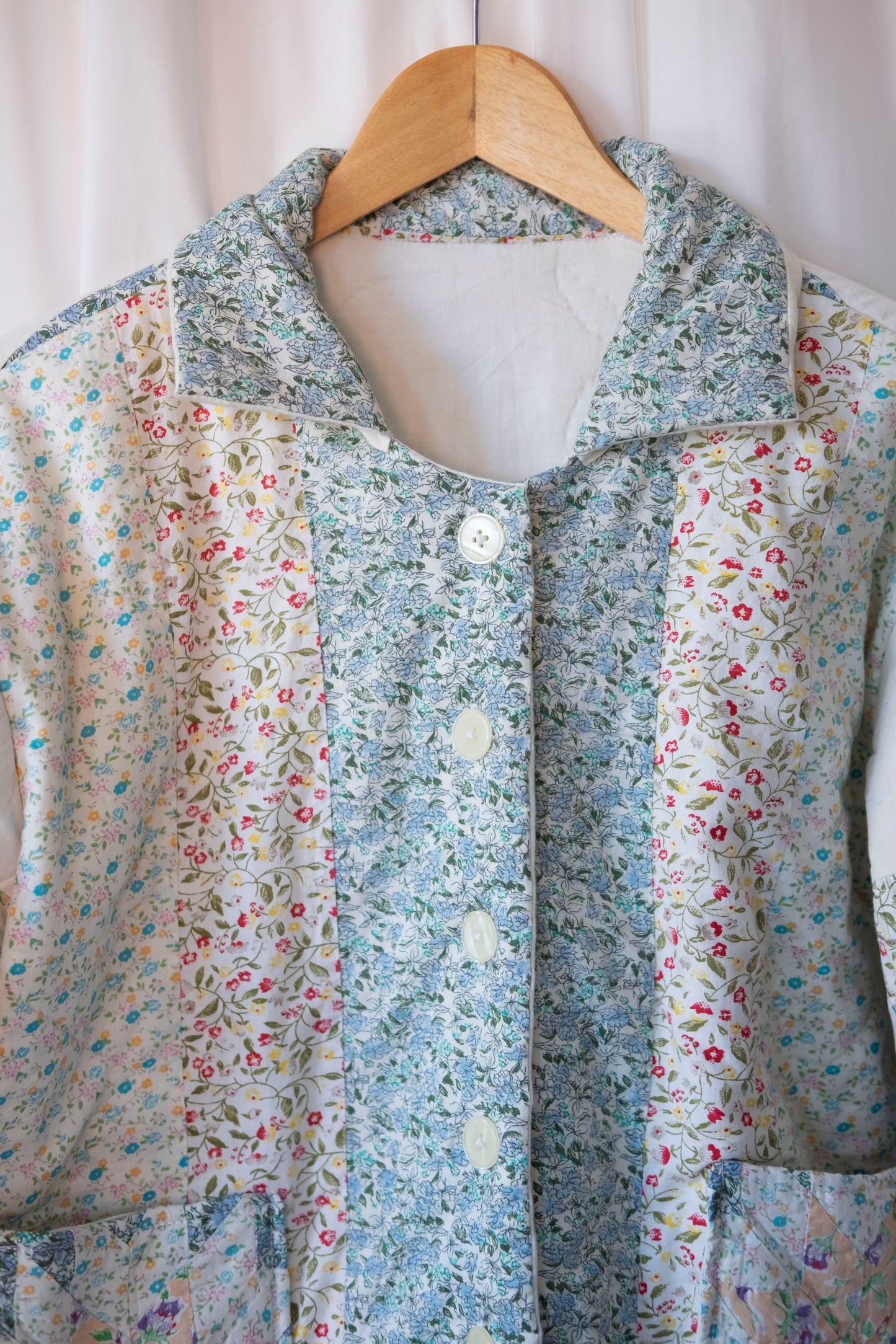 Cass ~ Reworked Patchwork Quilt Jacket - M