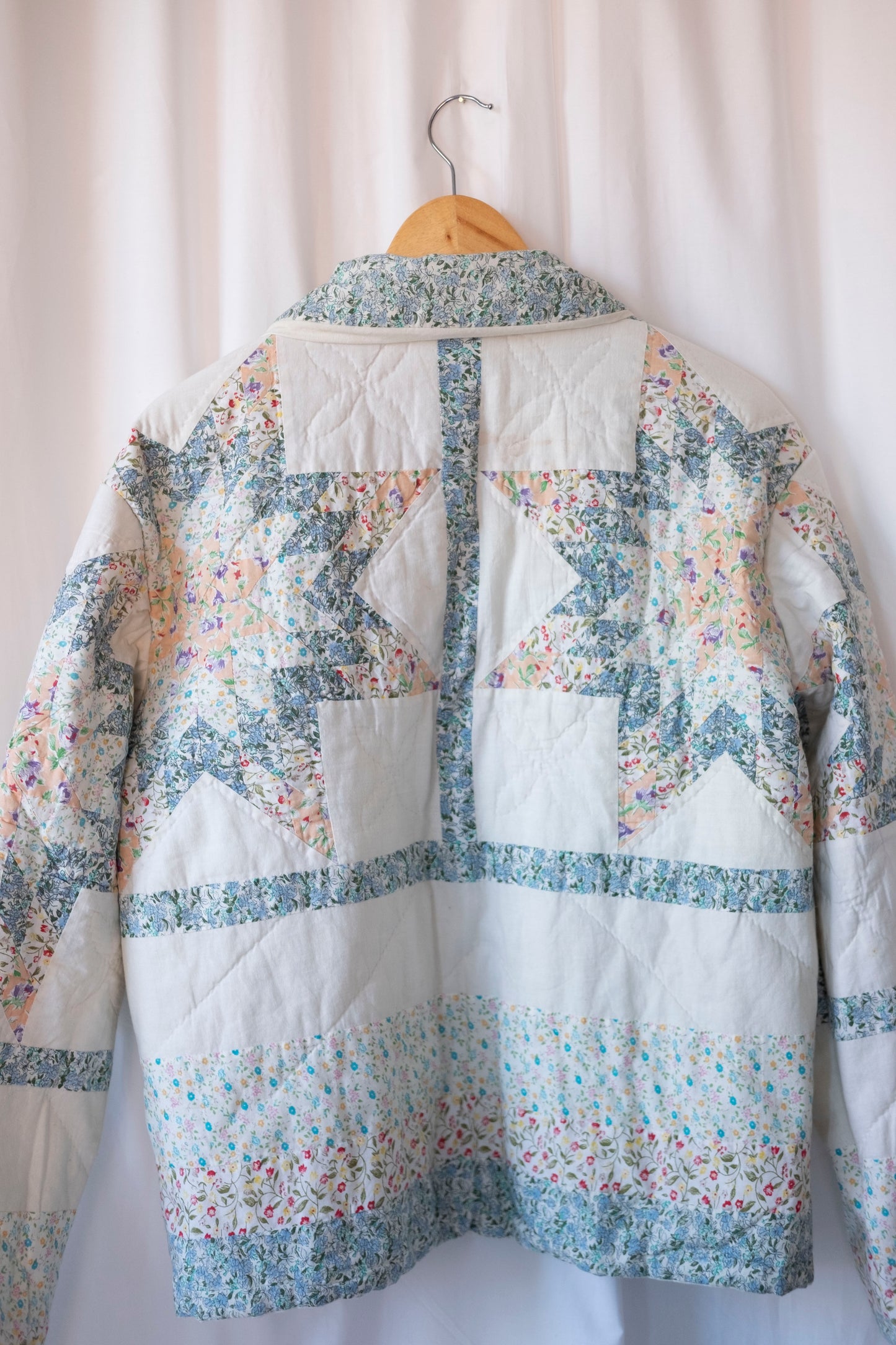 Cass ~ Reworked Patchwork Quilt Jacket - M