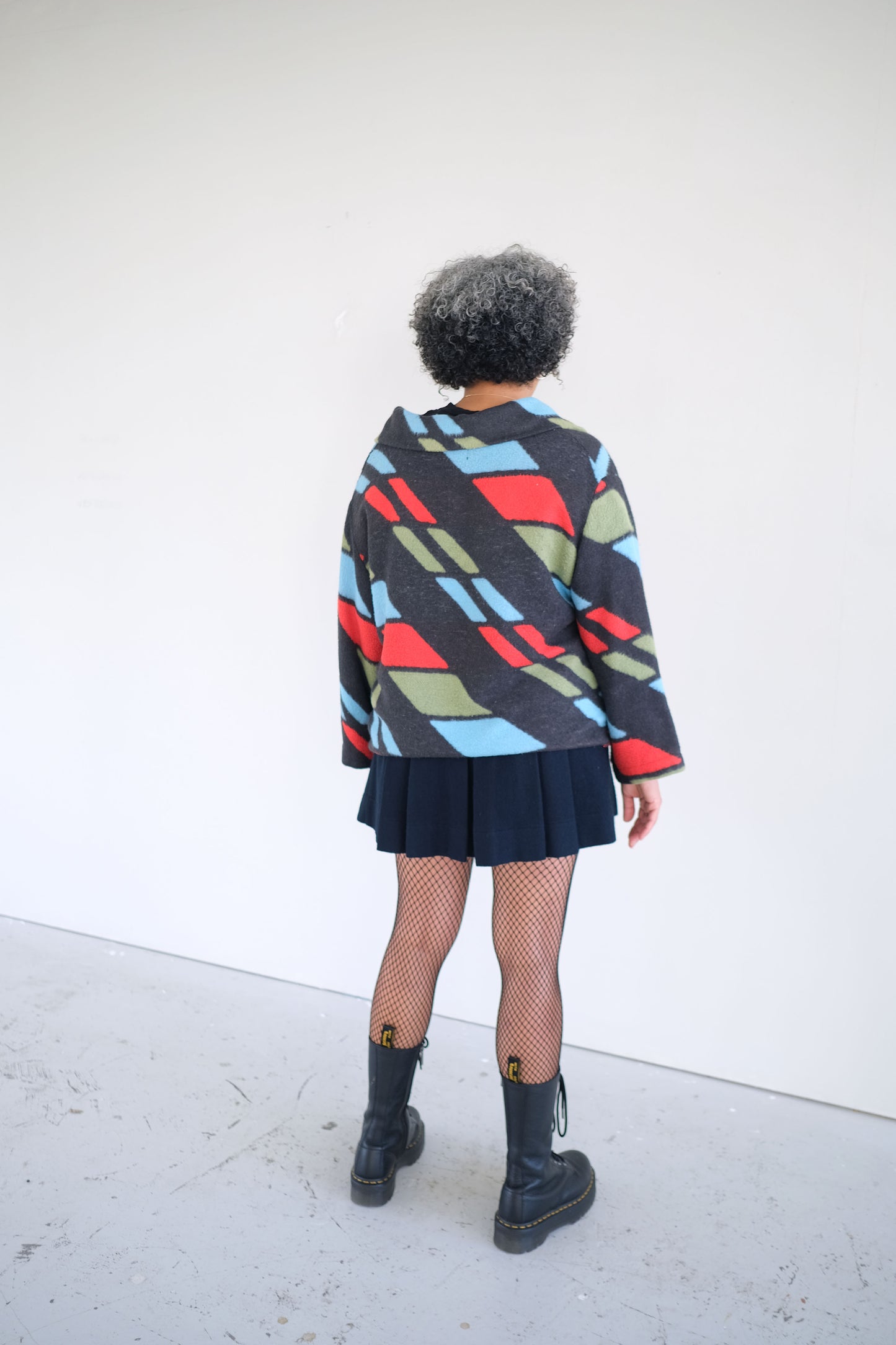 Garnet ~ Reworked Vintage Blanket Jacket - M/L