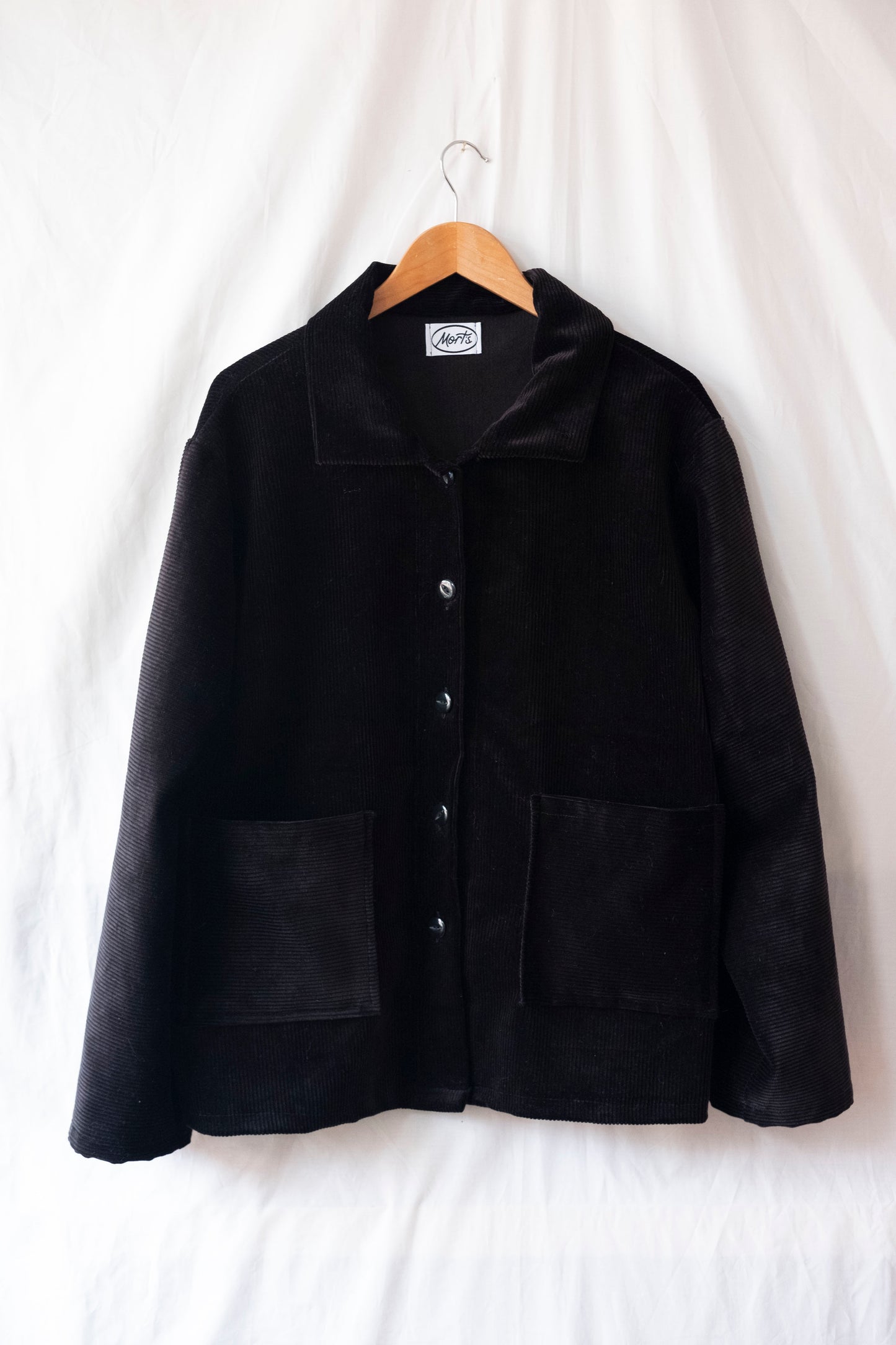 Goldie ~ Reworked Black Corduroy Jacket - L