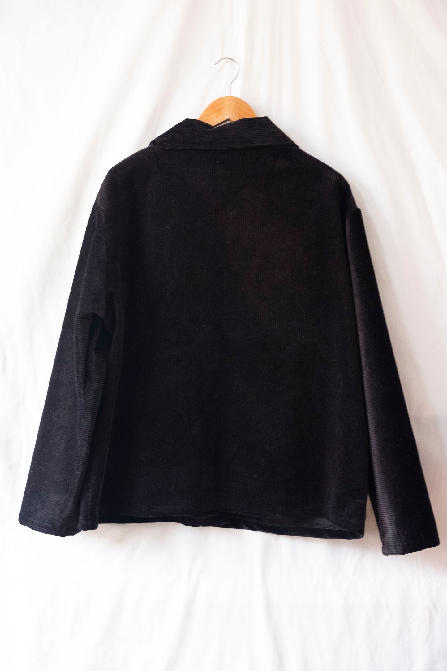 Goldie ~ Reworked Black Corduroy Jacket - L