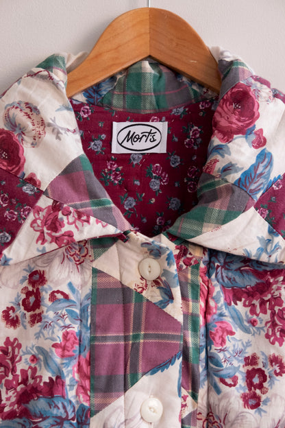 Iris ~ Patchwork Quilt Jacket - L/XL