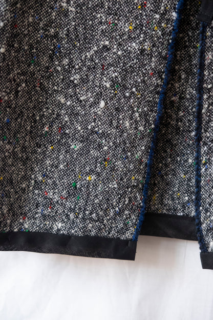 Juniper ~ Reworked Woven Wool Tie Waistcoat - S/M