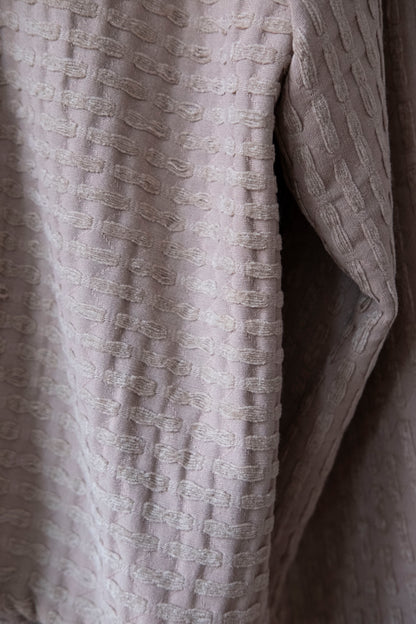 Lucille ~ Reworked Woven Bed Jacket - M