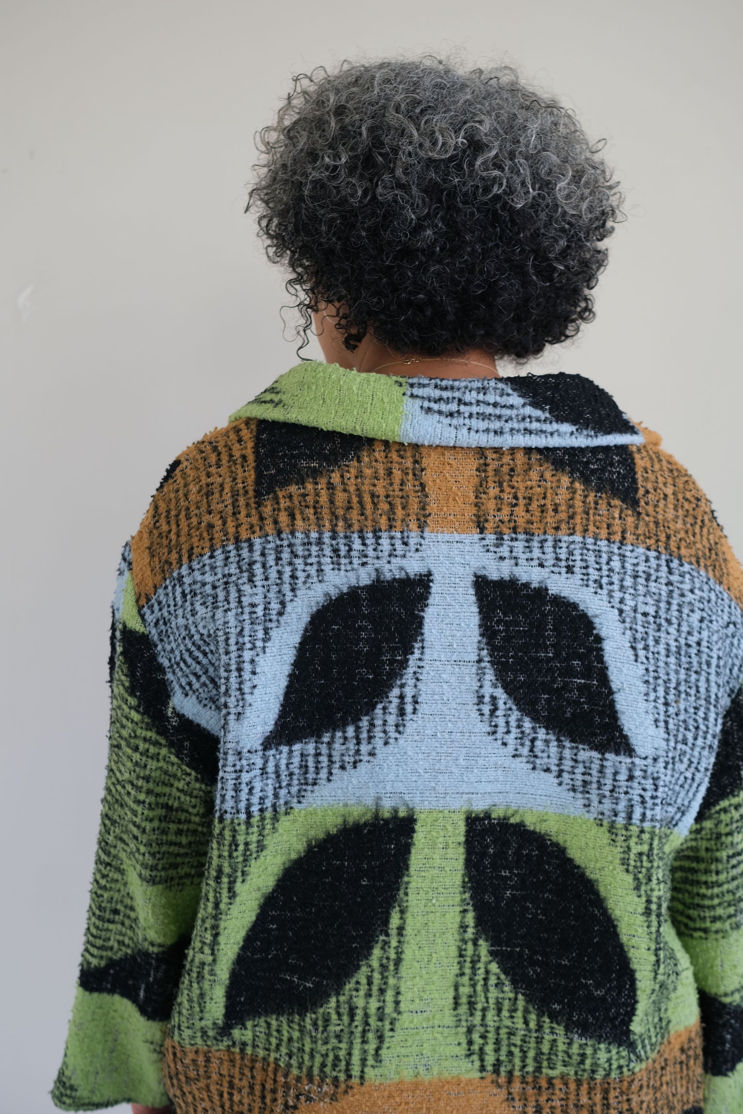 Malus ~ Reworked Vintage Blanket Jacket - L/XL