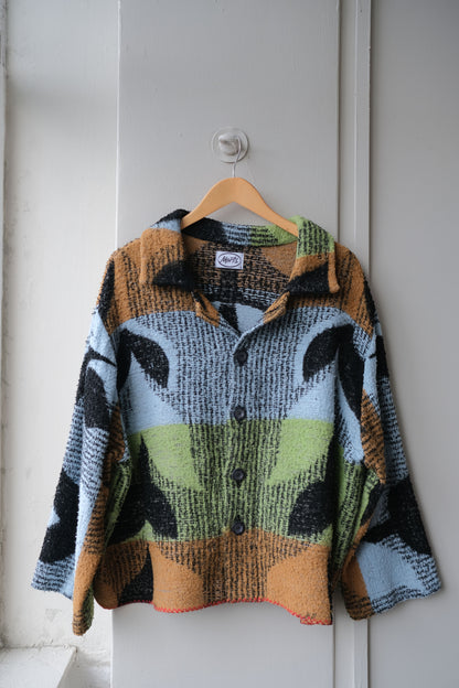 Malus ~ Reworked Vintage Blanket Jacket - L/XL