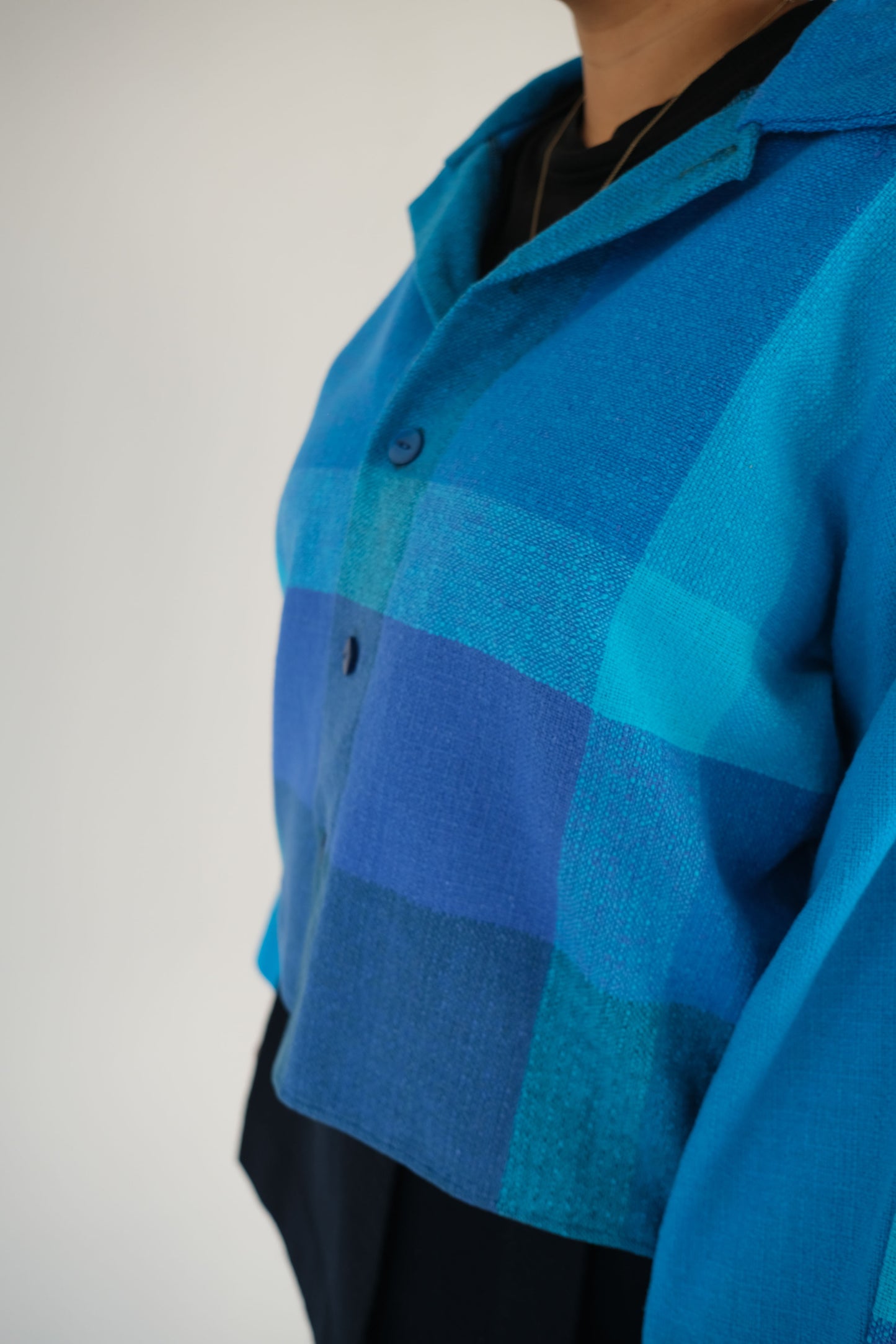 Marin ~ Reworked Vintage Cotton Overshirt - M/L