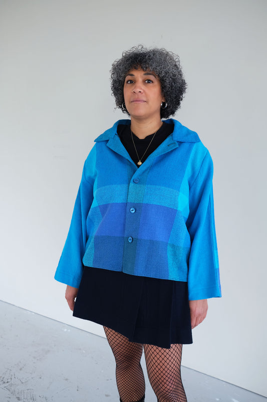 Marin ~ Reworked Vintage Cotton Overshirt - M/L