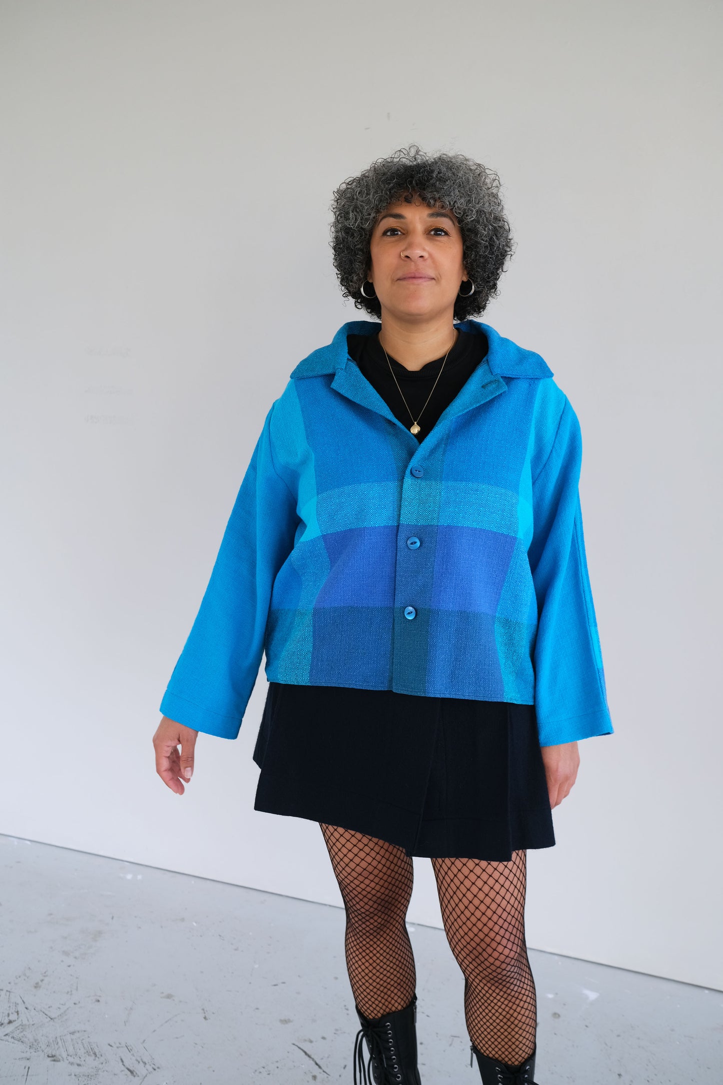 Marin ~ Reworked Vintage Cotton Overshirt - M/L