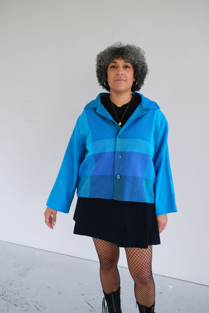 Marin ~ Reworked Vintage Cotton Overshirt - M/L