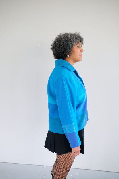 Marin ~ Reworked Vintage Cotton Overshirt - M/L