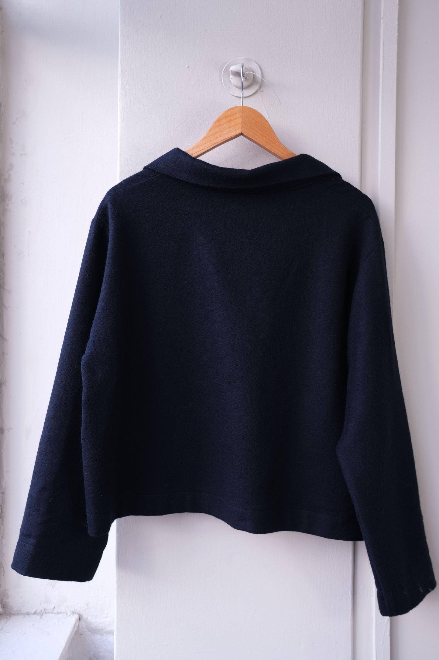 Nebula ~ Navy Deadstock Wool Jacket - M