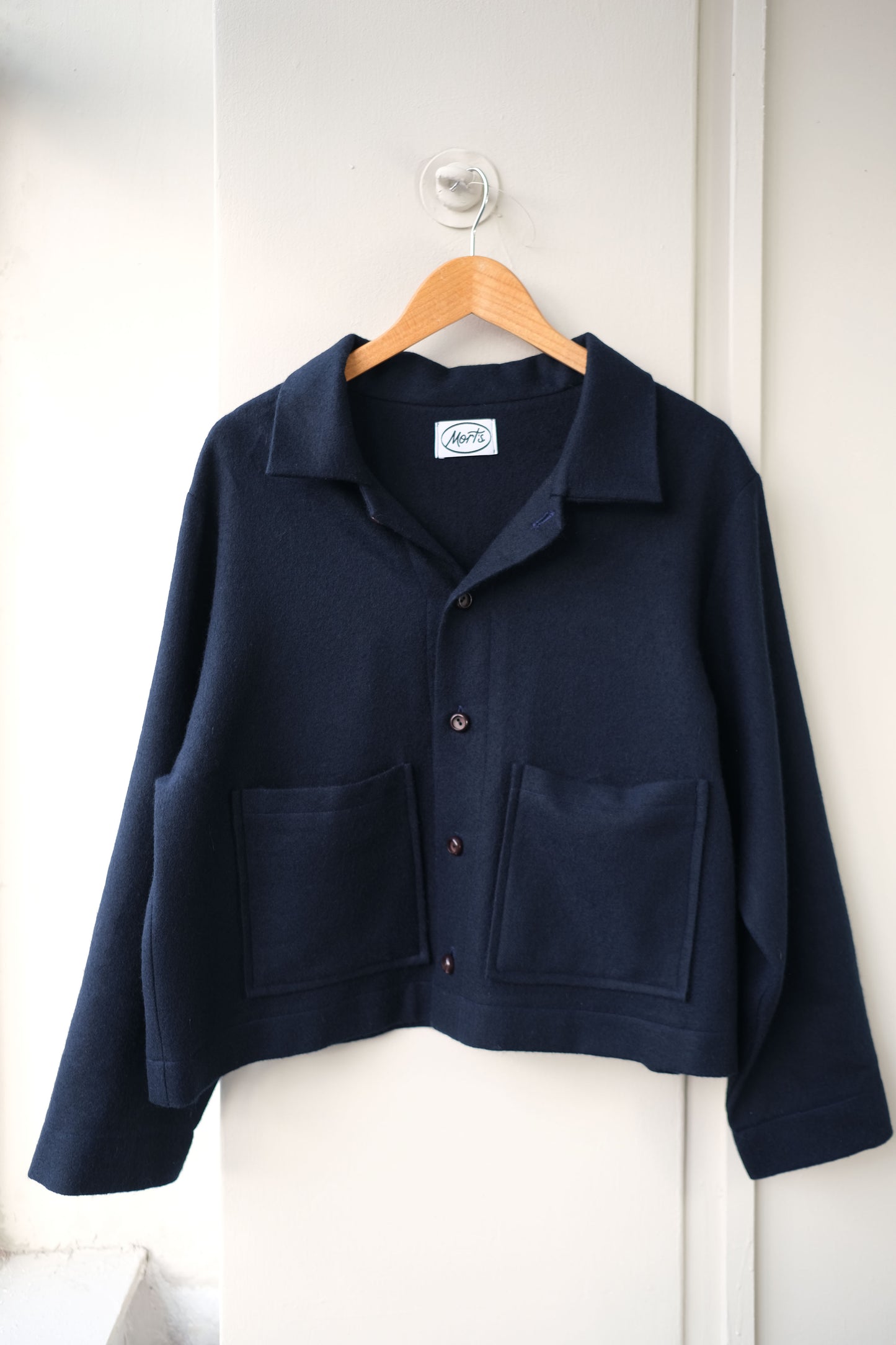 Nebula ~ Navy Deadstock Wool Jacket - M