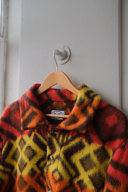 Nyssa ~ Reworked Vintage Blanket Jacket - M/L