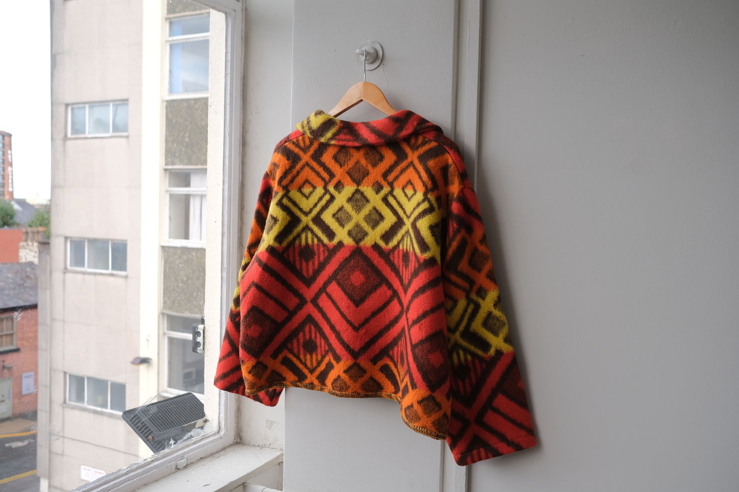 Nyssa ~ Reworked Vintage Blanket Jacket - M/L