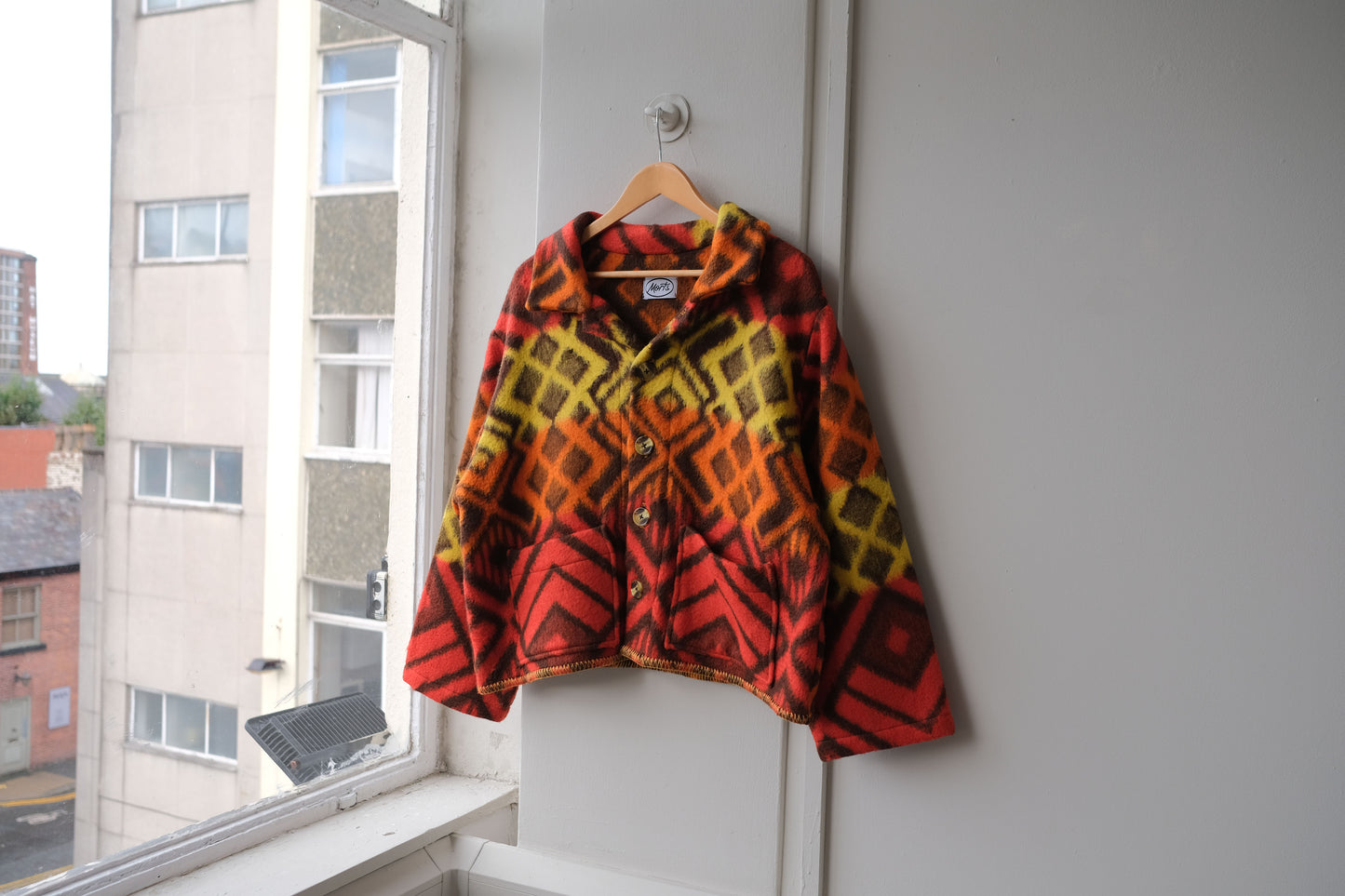 Nyssa ~ Reworked Vintage Blanket Jacket - M/L