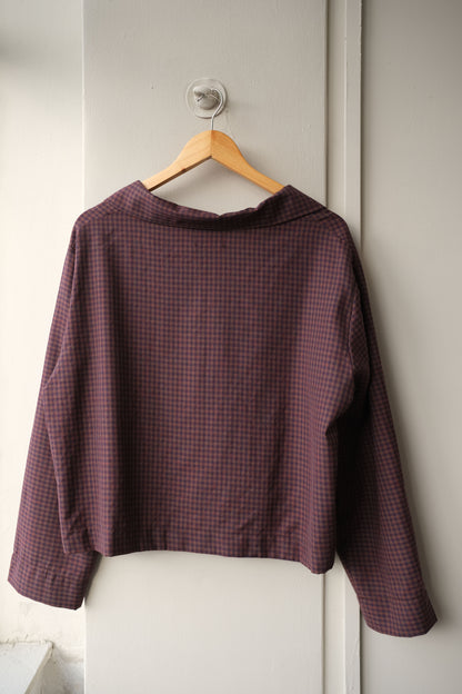 Oak ~ Reworked Vintage Wool Overshirt - M