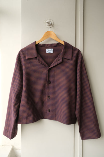 Oak ~ Reworked Vintage Wool Overshirt - M
