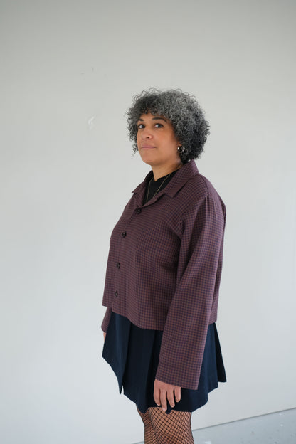 Oak ~ Reworked Vintage Wool Overshirt - M