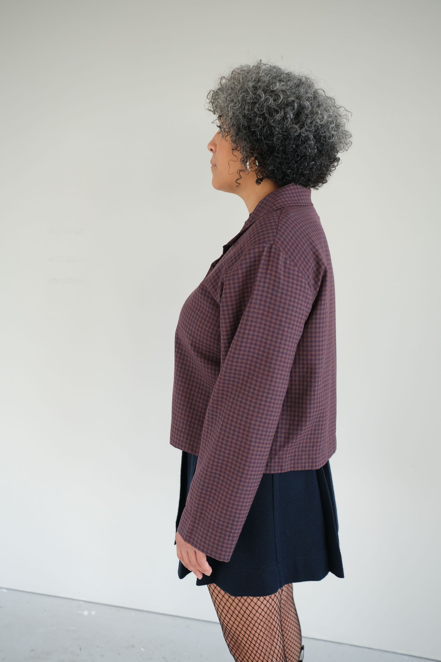 Oak ~ Reworked Vintage Wool Overshirt - M
