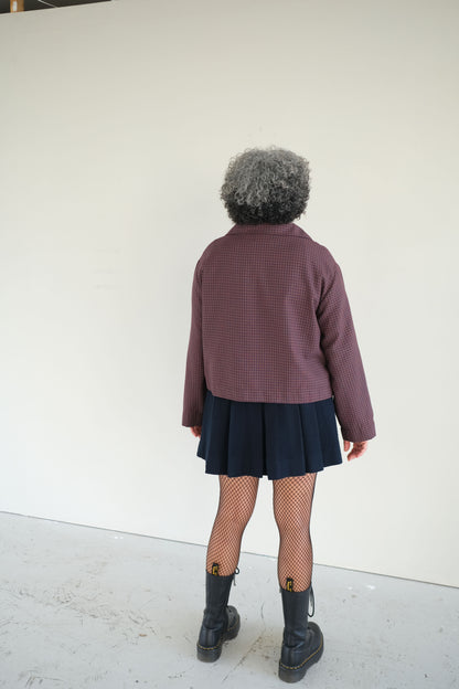 Oak ~ Reworked Vintage Wool Overshirt - M