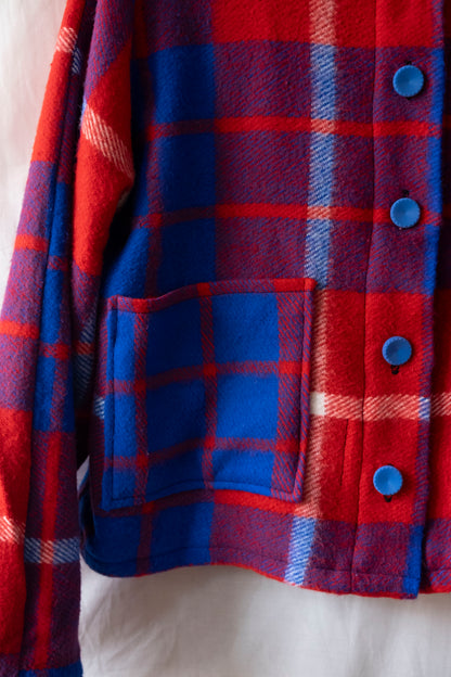 Pearl ~ Reworked Blanket Jacket - M/L