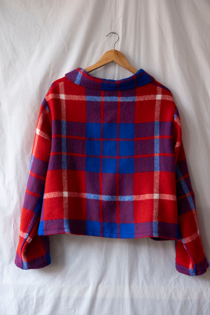 Pearl ~ Reworked Blanket Jacket - M/L